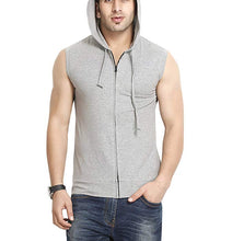 Load image into Gallery viewer, GRITSTONES Men&#39;s Hooded Cotton Zipper Jacket